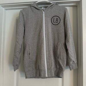Little Bipsy Gray Zip-Up Hoodie